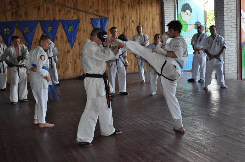 Letni Obóz Karate 2012, walki